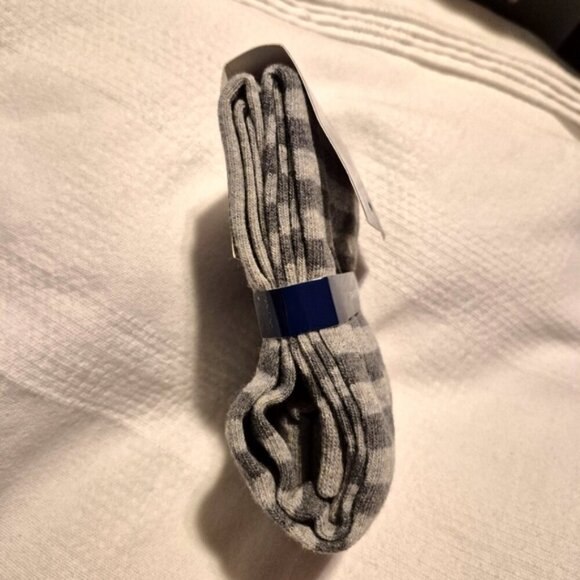 Tooby Doo girls footless sweater tights leggings 2 tone gray NEW - Picture 4 of 6